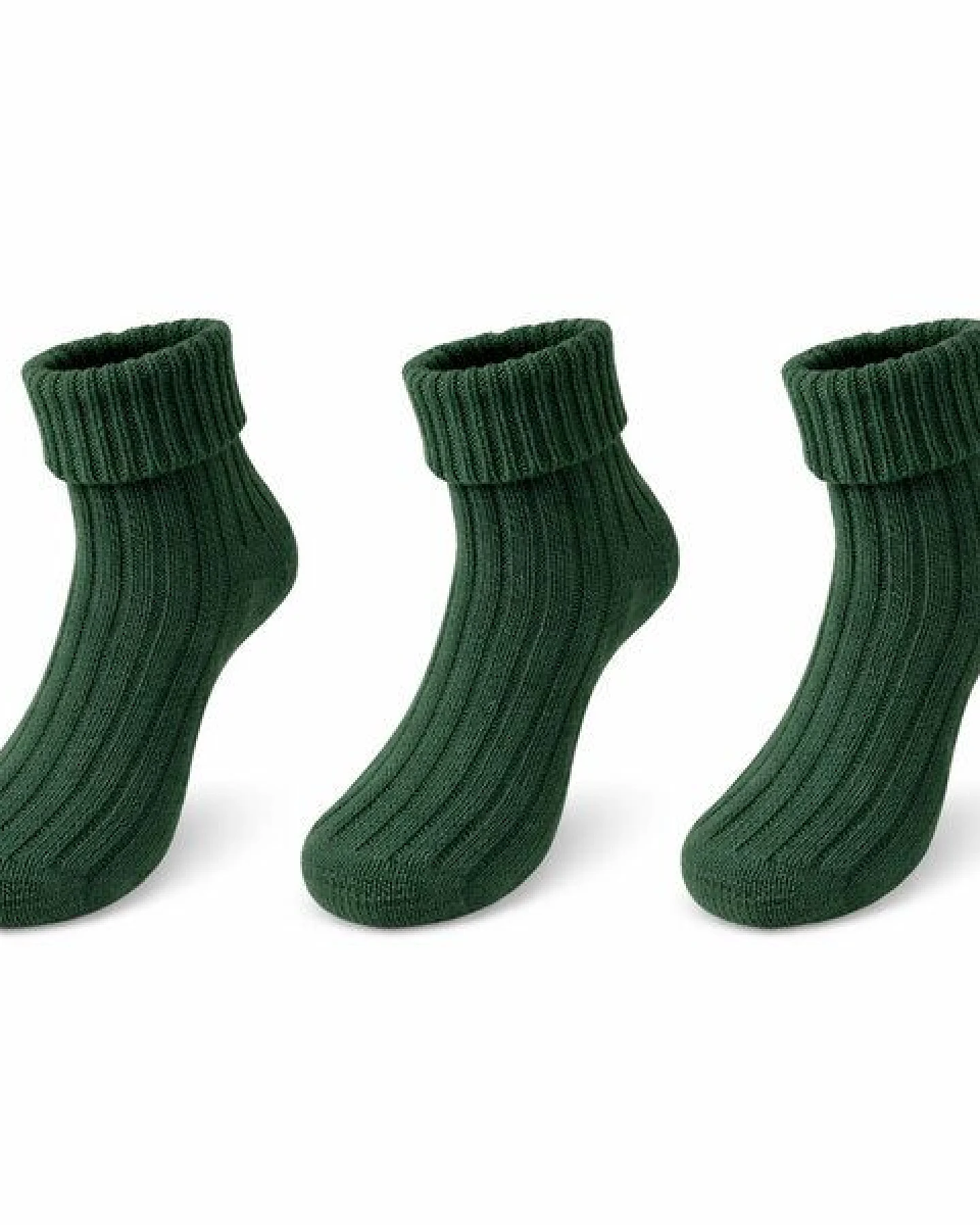 Bruno Barella Damen Socken aus feiner Lammwolle – 3er-Pack – Ansicht 2