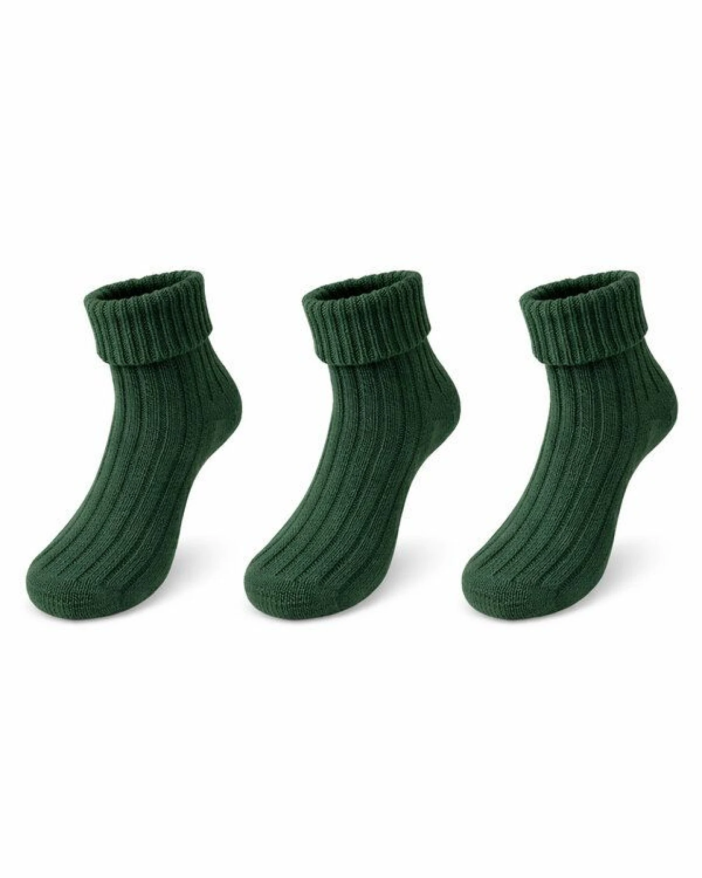 Bruno Barella Damen Socken aus feiner Lammwolle – 3er-Pack – Ansicht 2