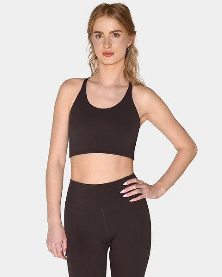 Girlfriend Collective Damen Yoga-BH-Top ultraleicht „Float Cleo" aus recyceltem Plastik