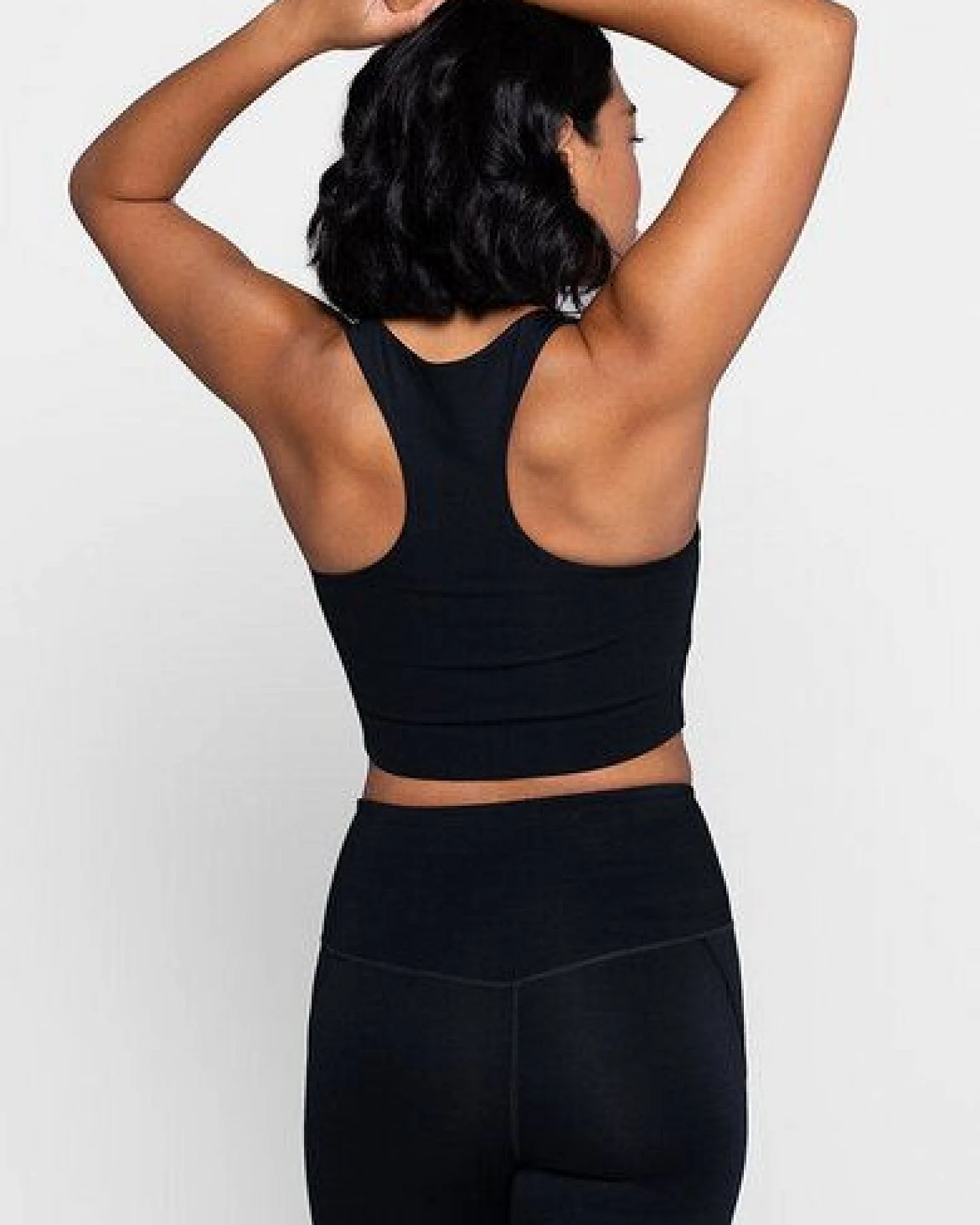 Girlfriend Collective Damen Yoga-BH-Top „Paloma" aus recycelten Plastikflaschen – Ansicht 2