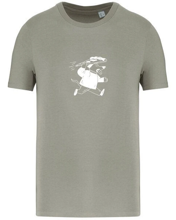 Greenspired Basic Bio T-Shirt Pizzadog Nr. 4 ( 155g/m² XXS - 5 XL