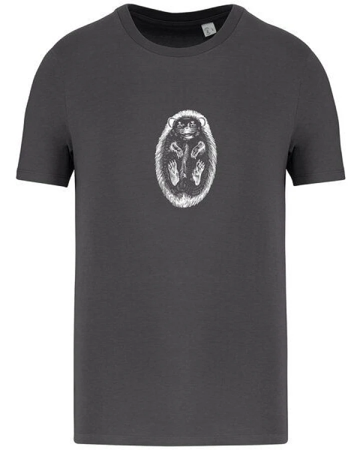 Brandless Basic Bio T-Shirt Igel Nr. 4 ( 155g/m² XXS - 5 XL