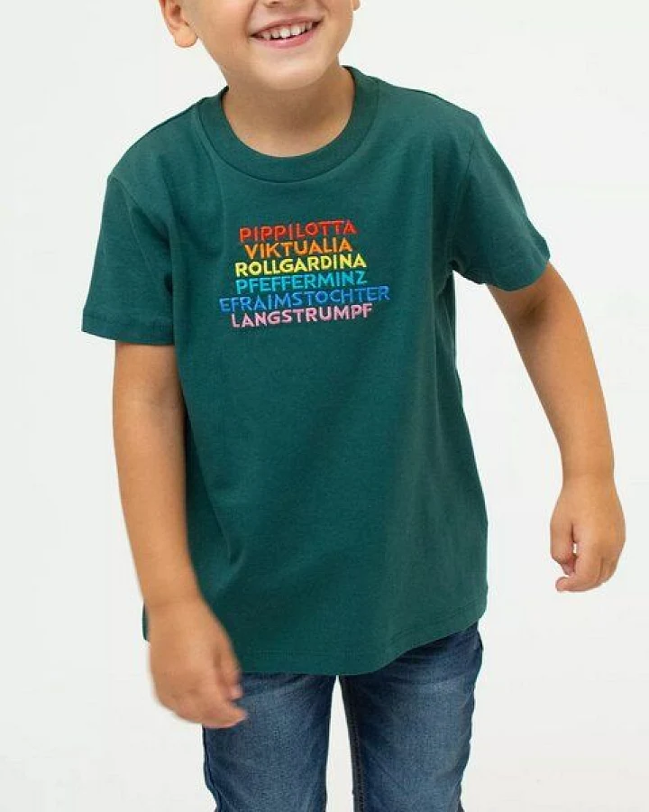 Bavarian Caps Kids T-Shirt Pippilotta Viktualia - Grün