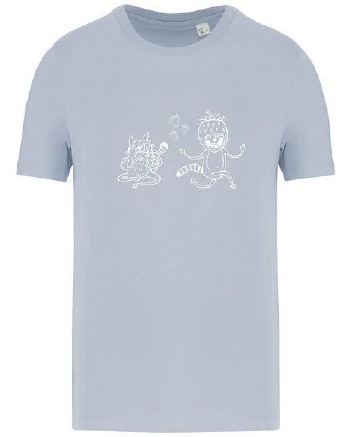 Brandless Basic Bio T-Shirt Strawberry Cats I ( 155g/m²) XXS - 5 XL