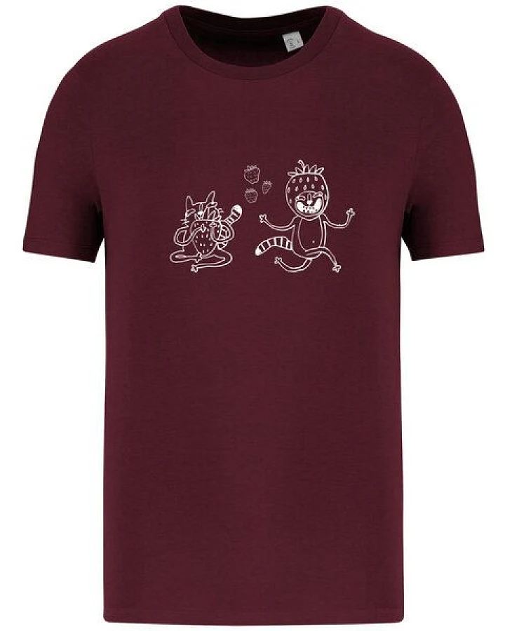 Brandless Basic Bio T-Shirt Strawberry Cats I ( 155g/m²) XXS - 5 XL