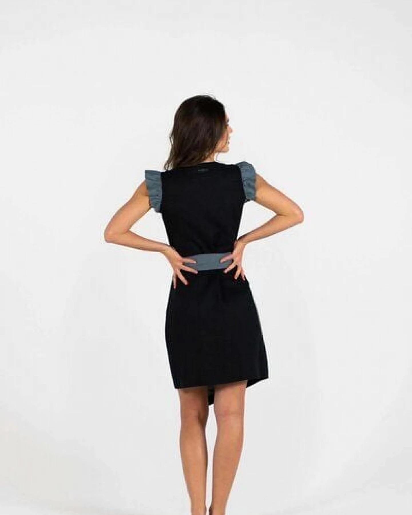 HACOY Leinen Wickelkleid "Dual Dress" – Business & Freizeit – 100% Leinen – Ansicht 2