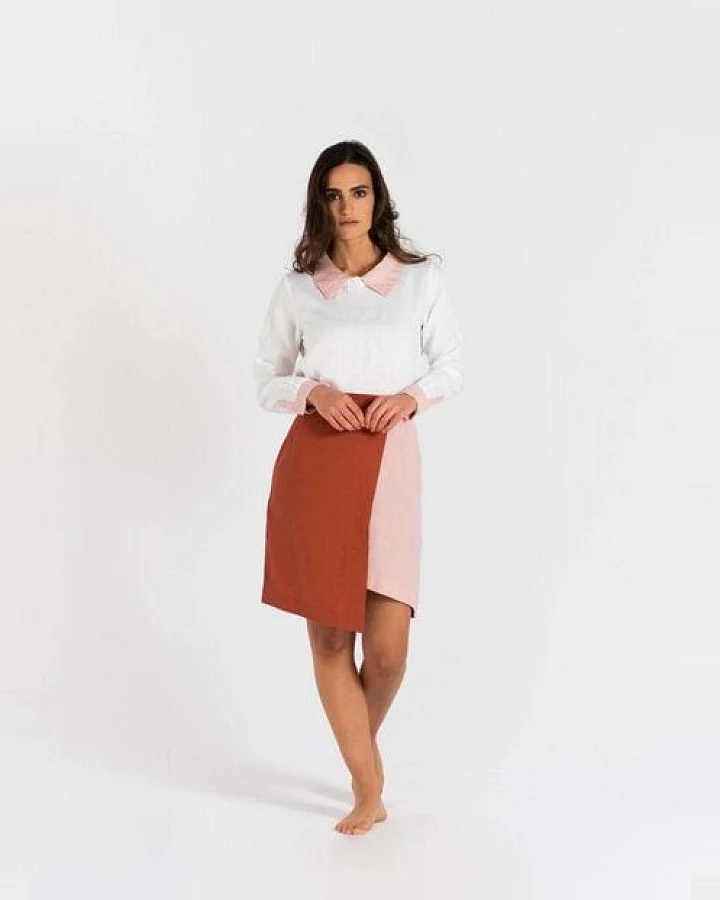 HACOY Leinen Business-Rock – Blickdicht & Elegant – Made in Europe
