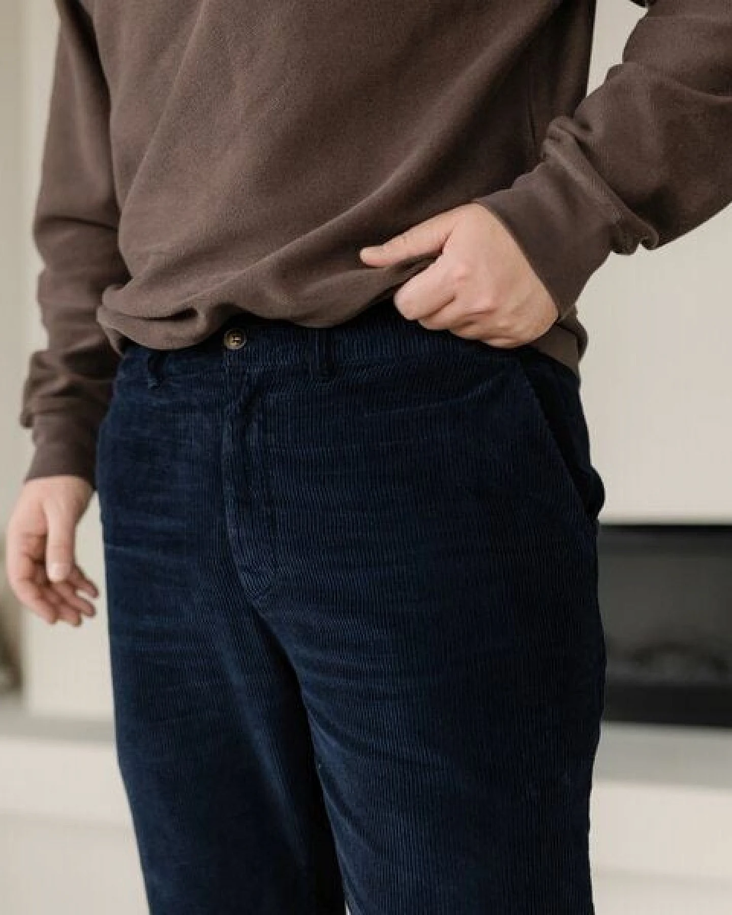 NORDLICHT Herren Cord Hose Peer aus 100% Bio-Baumwolle – Ansicht 2