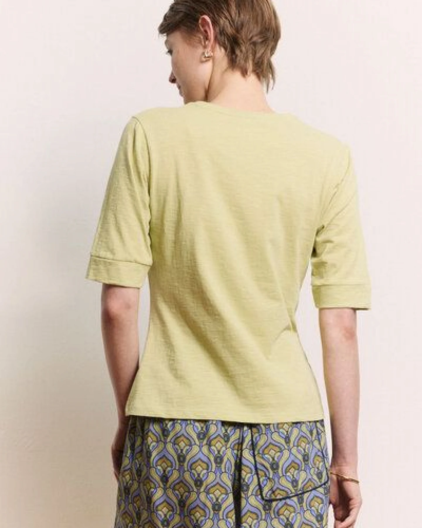 TRANQUILLO Slub Jerseyshirt Lottee aus Bio-Baumwolle (1010004) – Ansicht 2