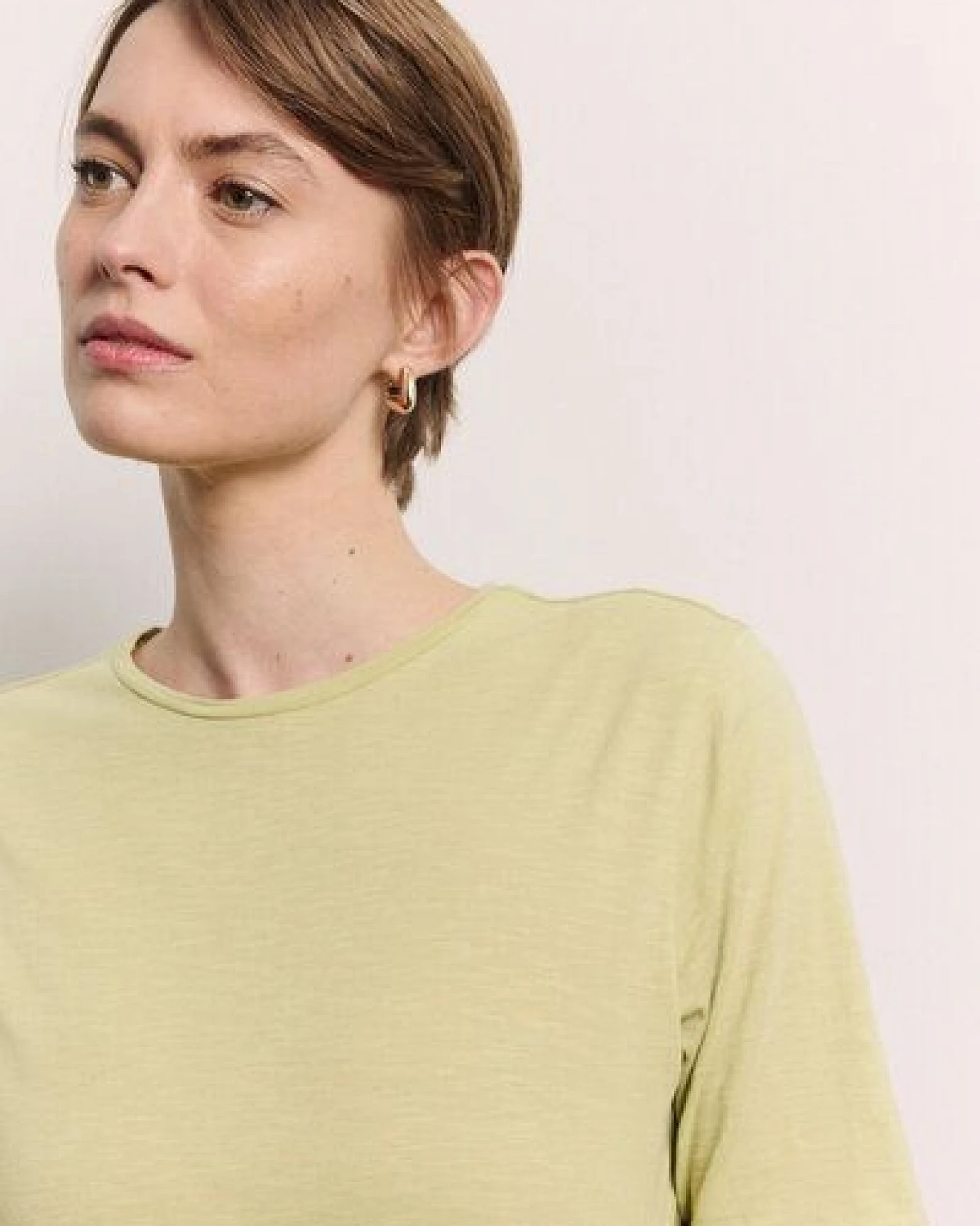 TRANQUILLO Slub Jerseyshirt Lottee aus Bio-Baumwolle (1010004) – Ansicht 3