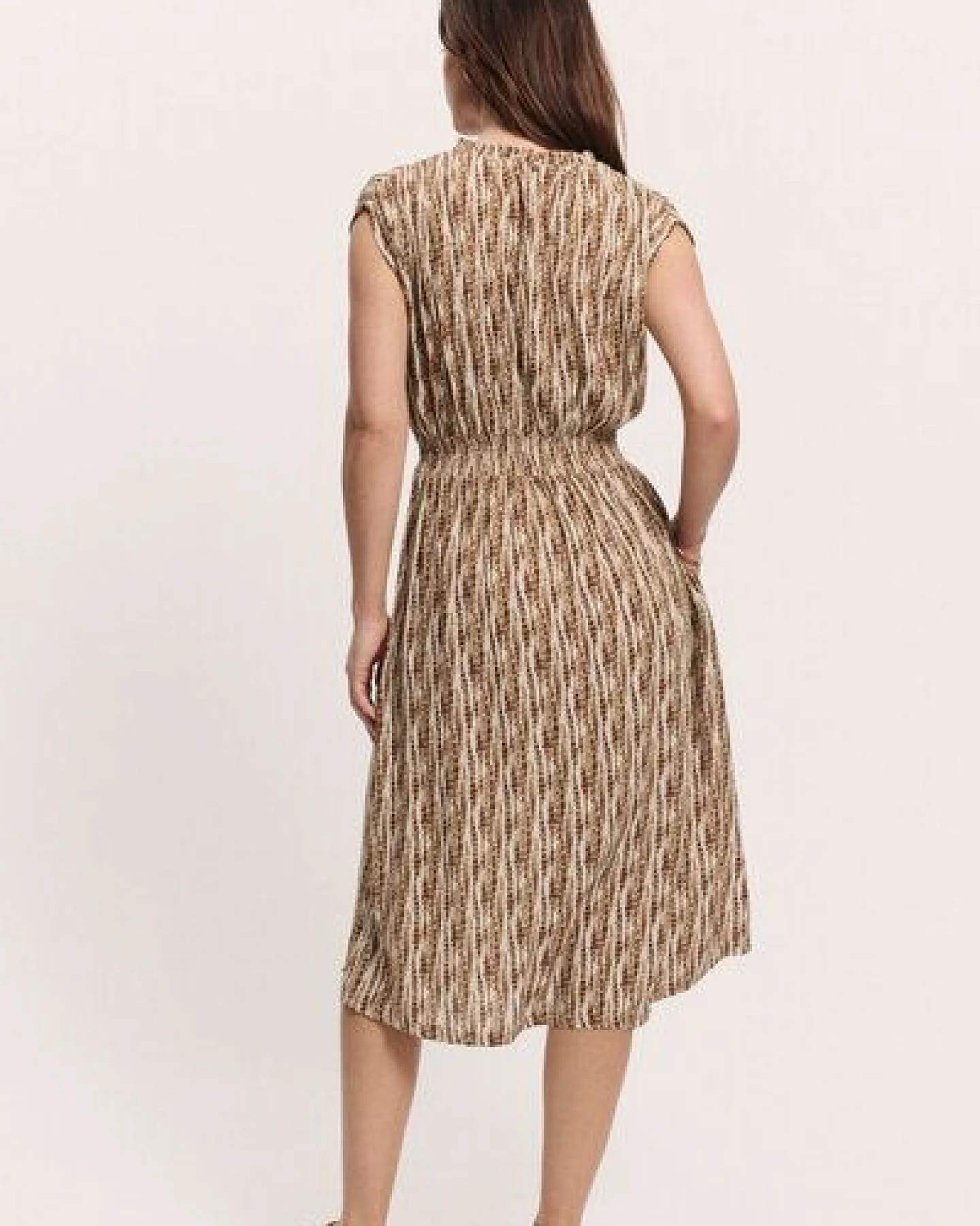 TRANQUILLO Kleid Mariaa aus EcoVero Crinkle Viskose (1140007) – Ansicht 3