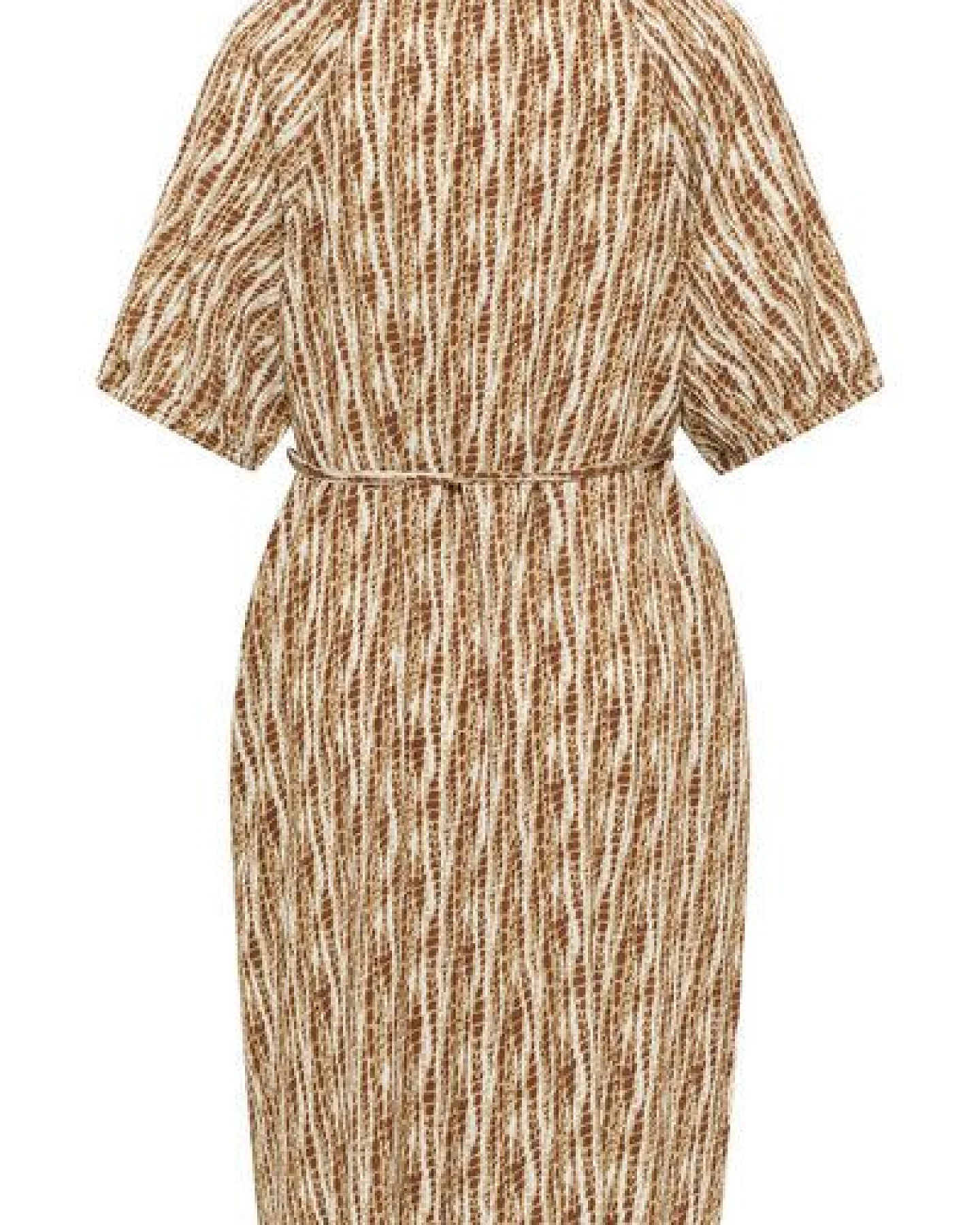 TRANQUILLO Kleid Saraaah aus Crinkel EcoVero Viskose (1140008) – Ansicht 4