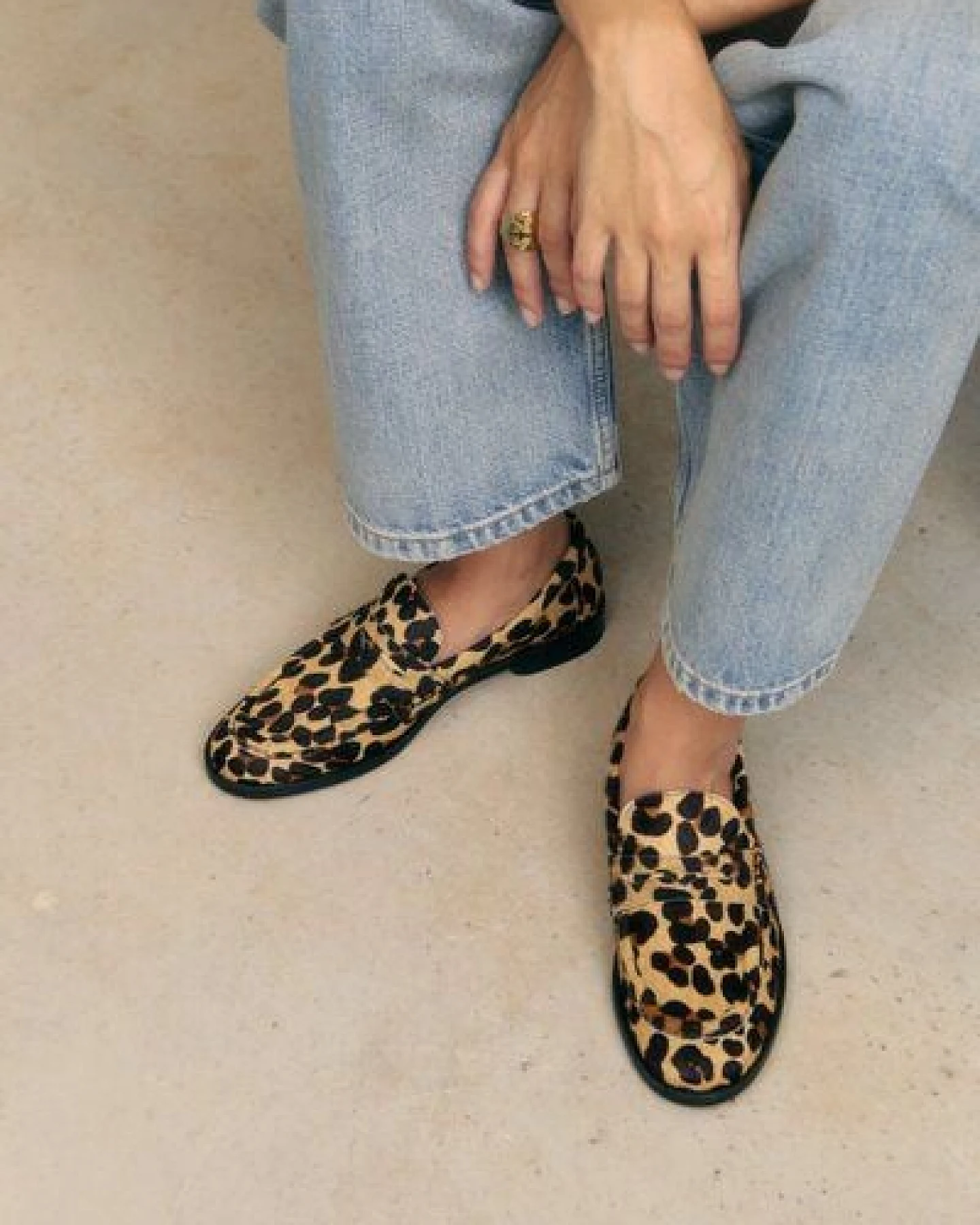 Jutelaune Lea Leopard Moccasins – Ansicht 3