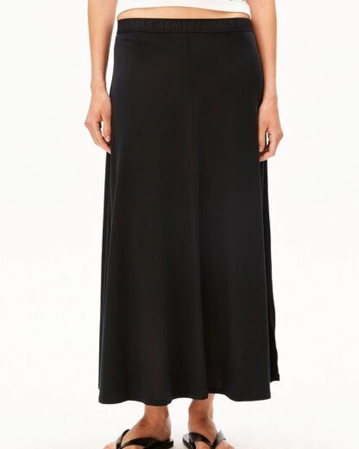 ARMEDANGELS ILENIAA LARAA MIDI Damen Jerseyrock aus TENCEL Lyocell Mix