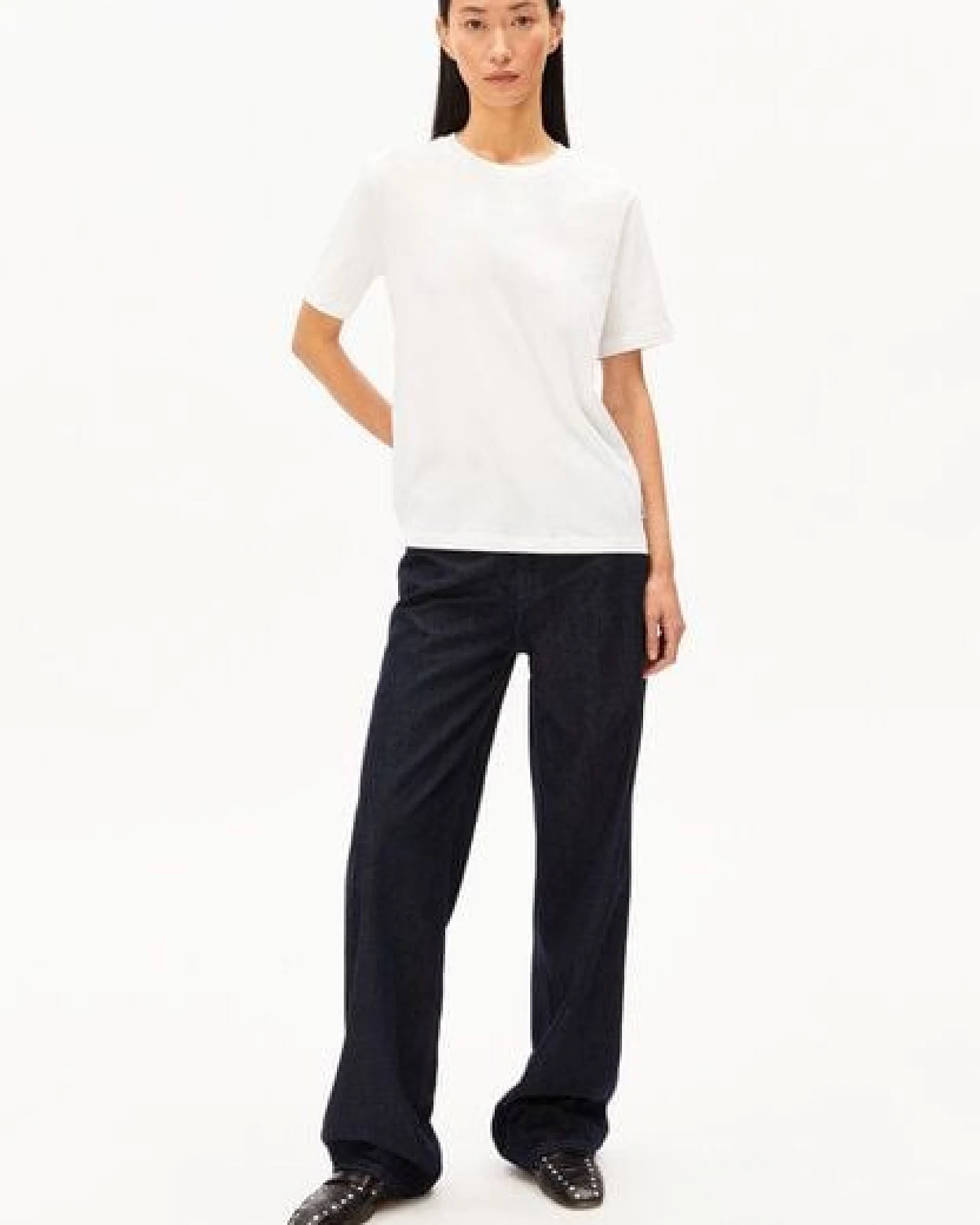 ARMEDANGELS LUALAA Damen T-Shirt aus Bio-Baumwolle – Ansicht 4