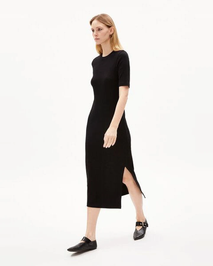 ARMEDANGELS SEHAARAA Damen Ripp-Jerseykleid aus Bio-Baumwoll Mix