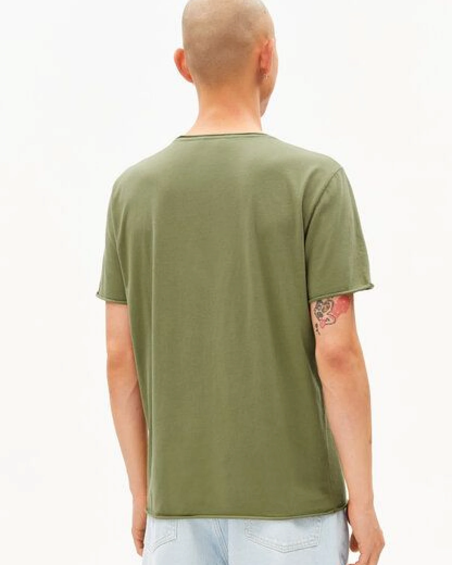 ARMEDANGELS JAAMES BRUSHED Herren T-Shirt aus Bio-Baumwolle – Ansicht 2