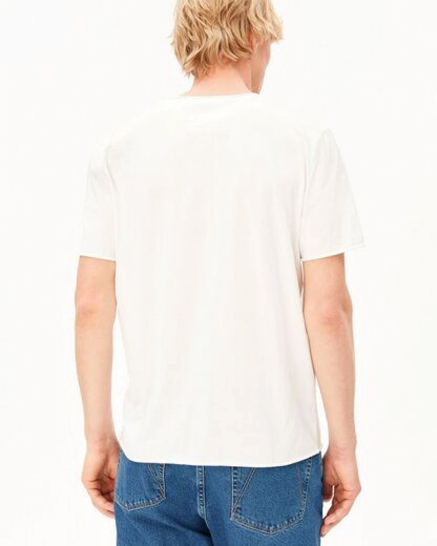 ARMEDANGELS JAAMES BRUSHED Herren T-Shirt aus Bio-Baumwolle – Ansicht 2