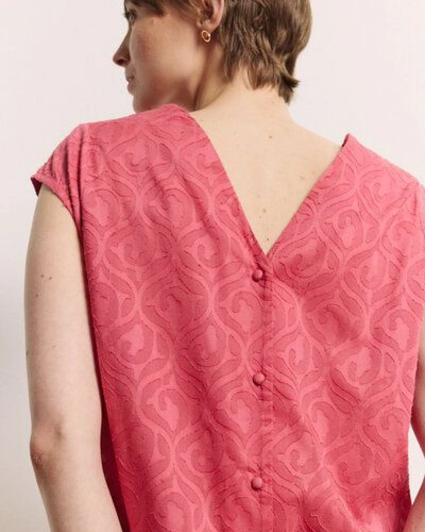 TRANQUILLO Bluse in Batist Optik Lunaa aus Bio-Baumwolle (1180008) – Ansicht 3
