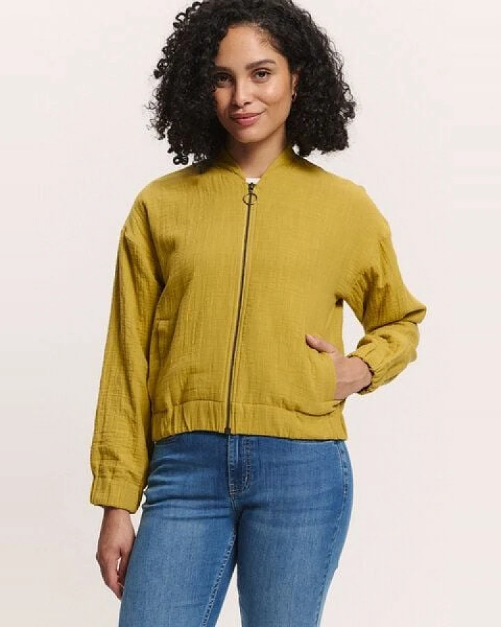 TRANQUILLO Jacke Rumii Blouson aus Musselin (1250002)