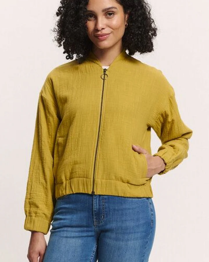 TRANQUILLO Jacke Rumii Blouson aus Musselin (1250002)