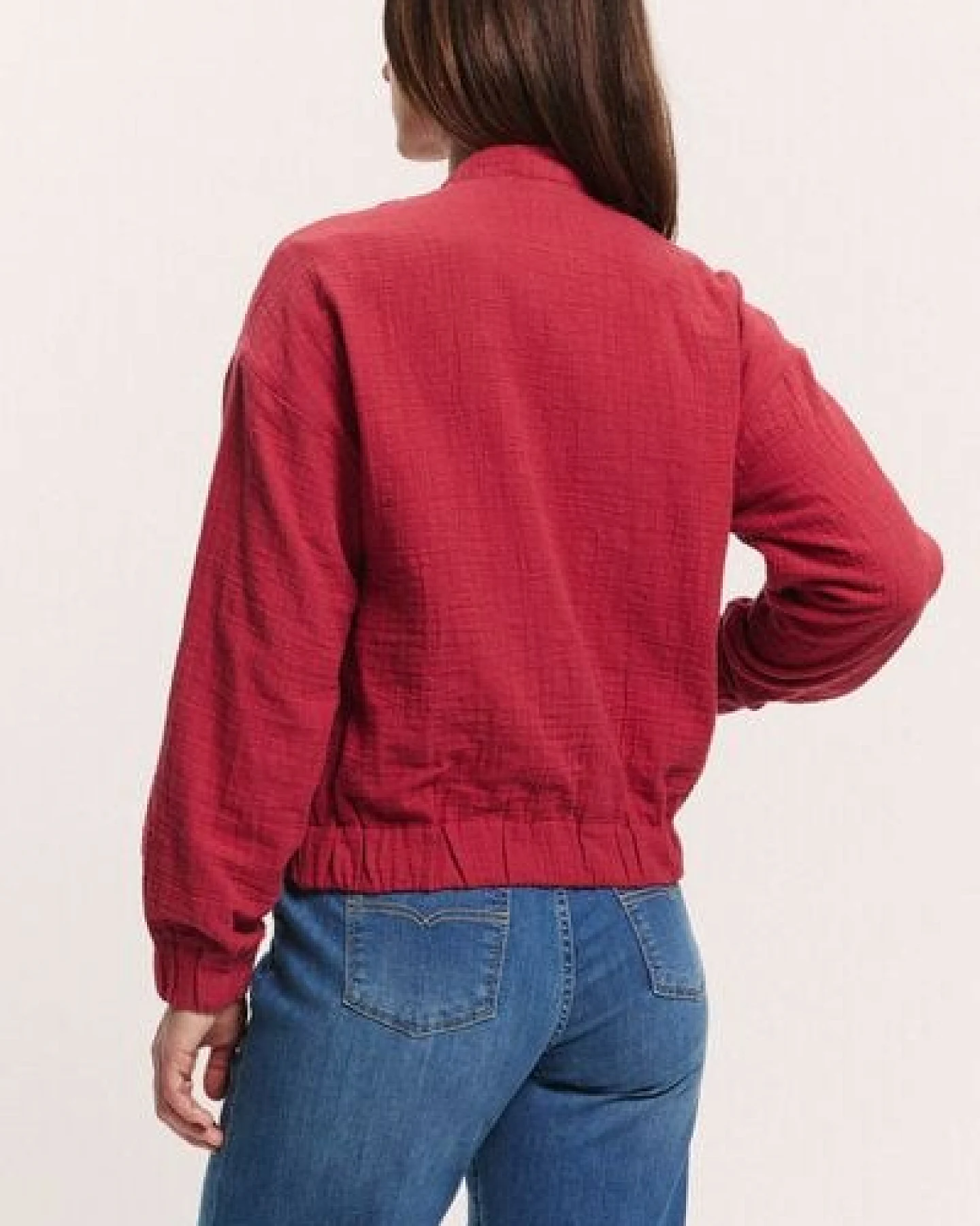 TRANQUILLO Jacke Rumii Blouson aus Musselin (1250002) – Ansicht 3