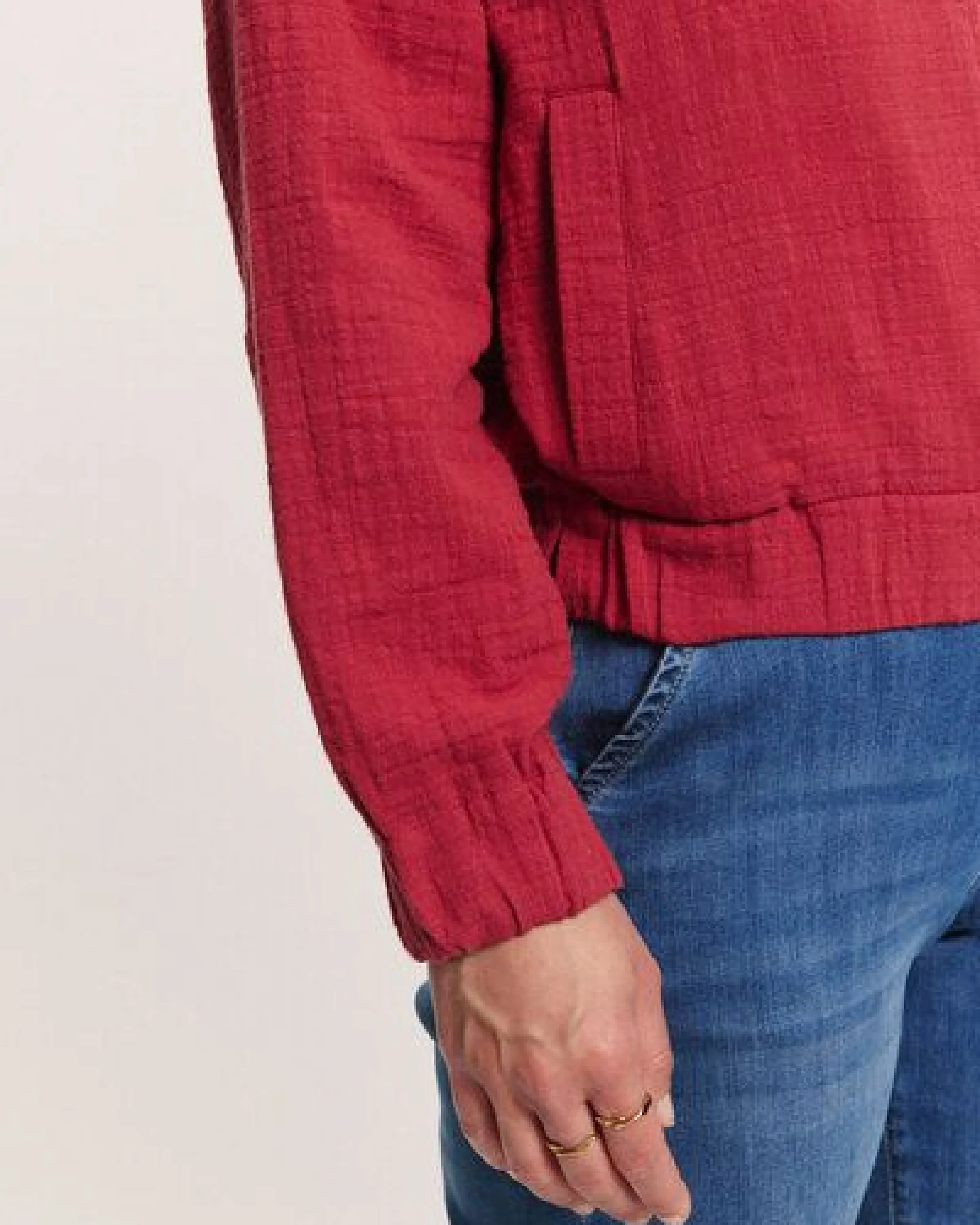 TRANQUILLO Jacke Rumii Blouson aus Musselin (1250002) – Ansicht 4