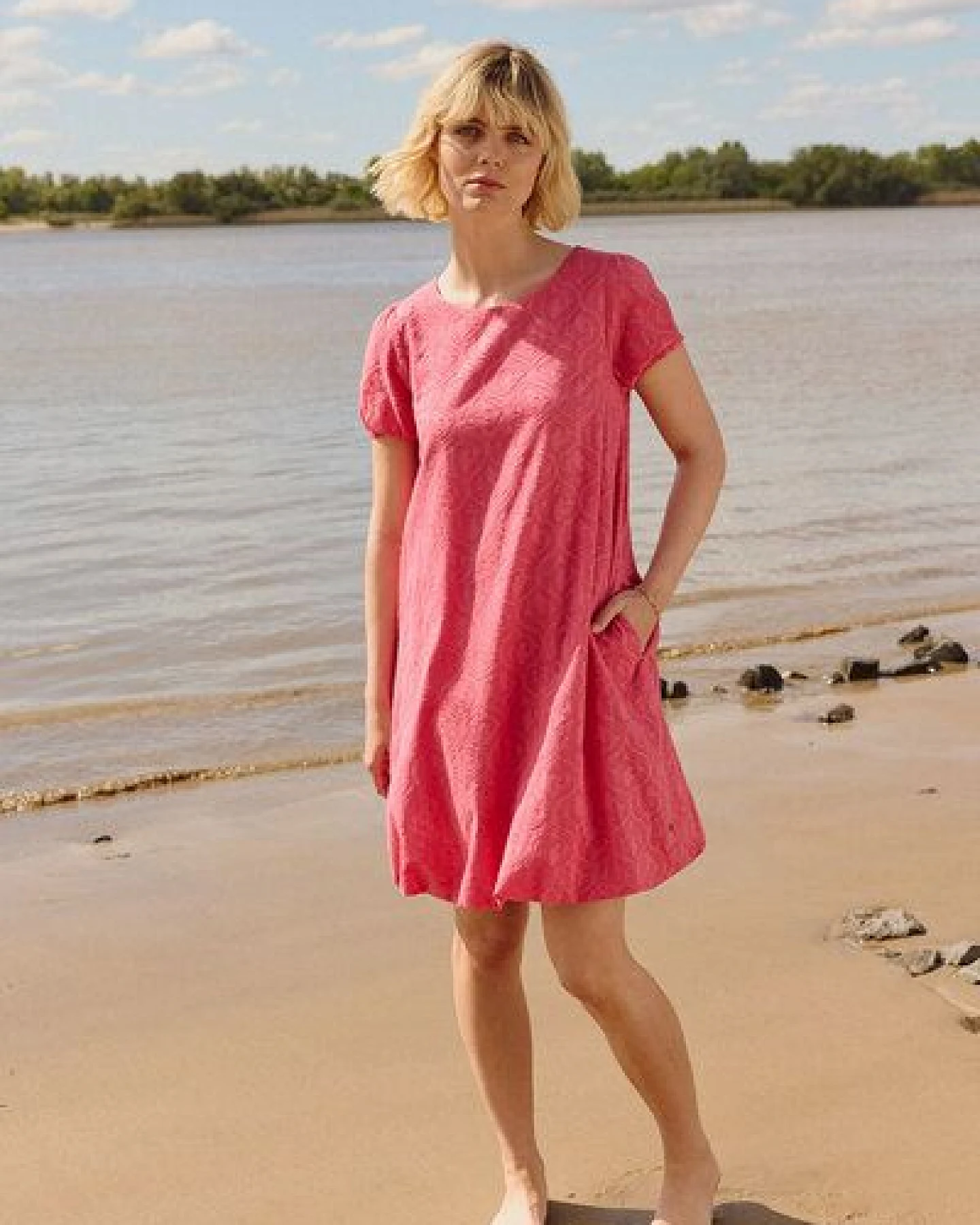 TRANQUILLO Kleid Almaa in Batist Optik GOTS (1180009) – Ansicht 2