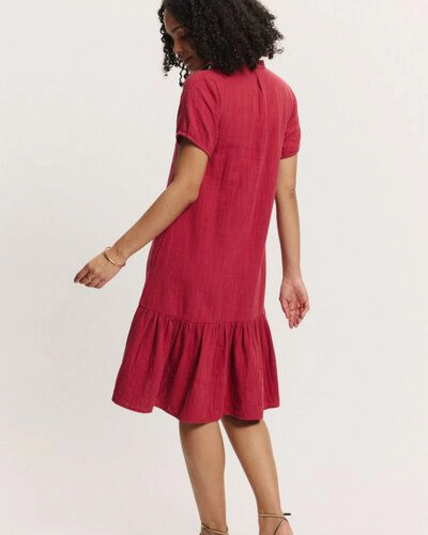 TRANQUILLO Kleid Victoriaa aus Musselin Bio-Baumwolle (1140004) – Ansicht 2