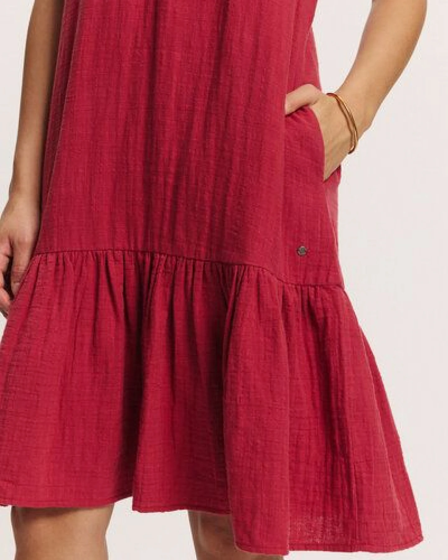TRANQUILLO Kleid Victoriaa aus Musselin Bio-Baumwolle (1140004) – Ansicht 3