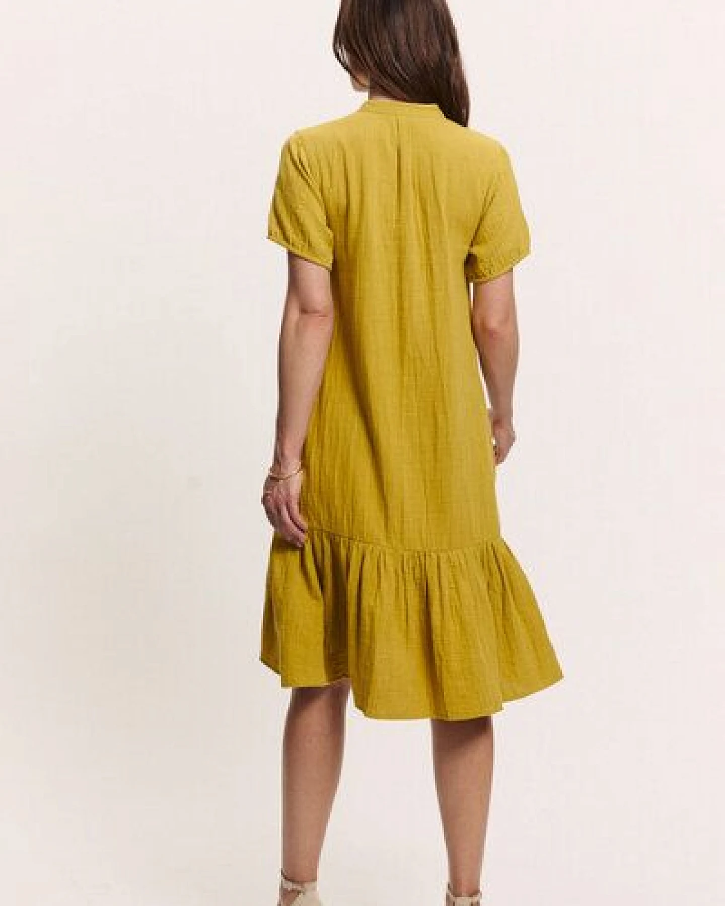 TRANQUILLO Kleid Victoriaa aus Musselin Bio-Baumwolle (1140004) – Ansicht 2