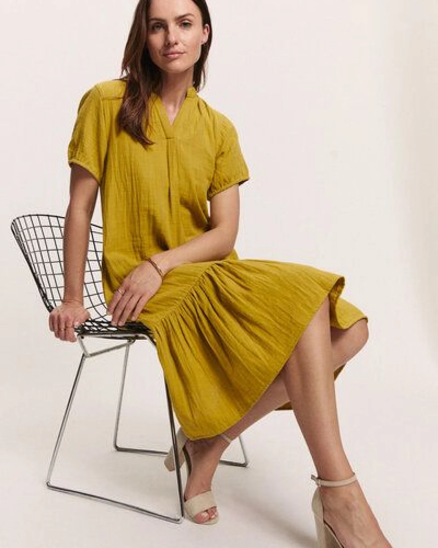 TRANQUILLO Kleid Victoriaa aus Musselin Bio-Baumwolle (1140004) – Ansicht 4