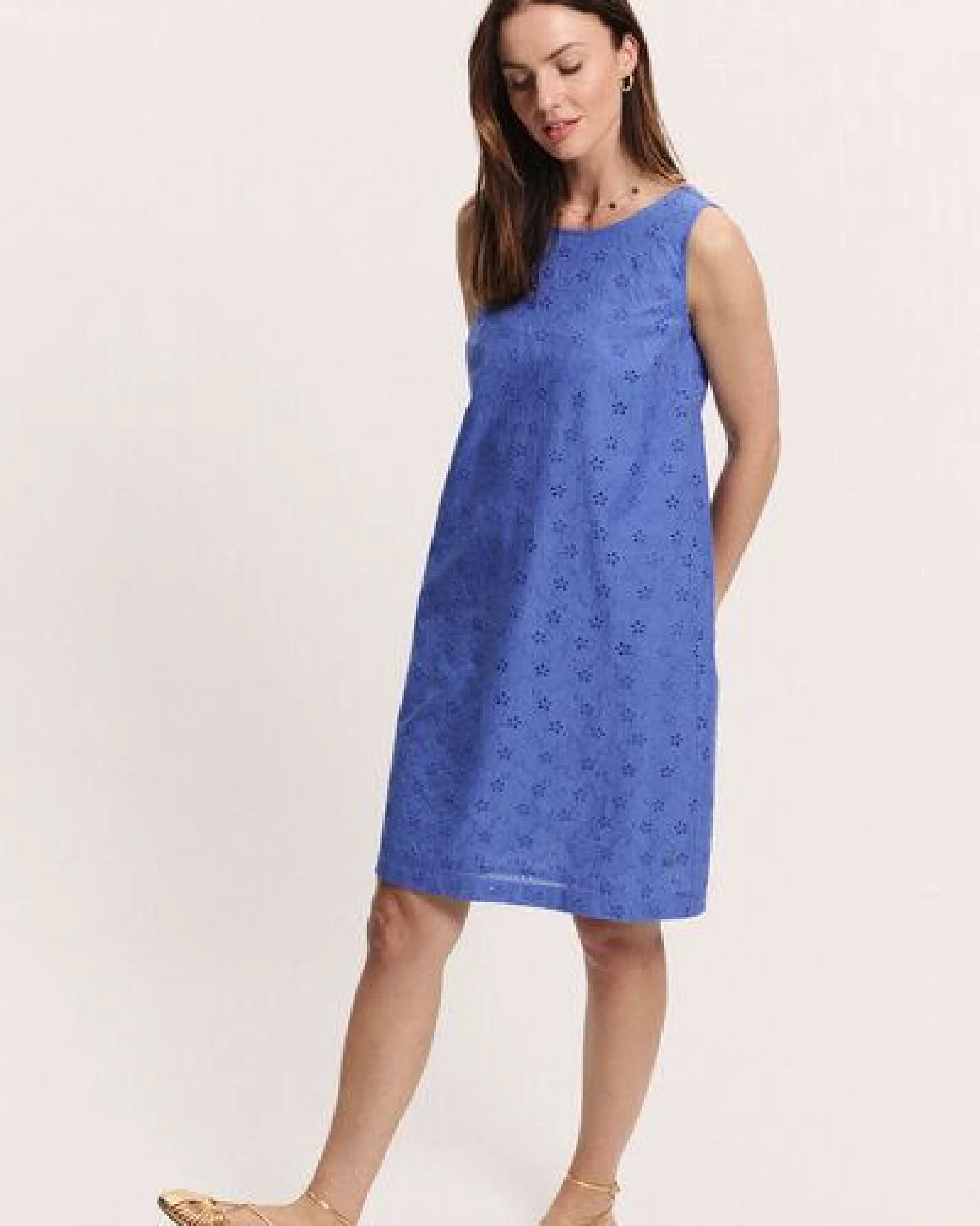 TRANQUILLO Kleid Lenii in Lace-Optik aus Baumwolle (1140003) – Ansicht 3