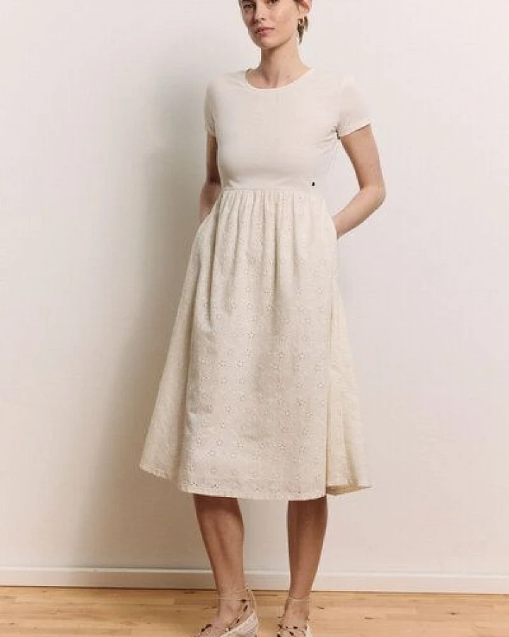 TRANQUILLO Sommerkleid Juliaa Lace-Optik (1140002)
