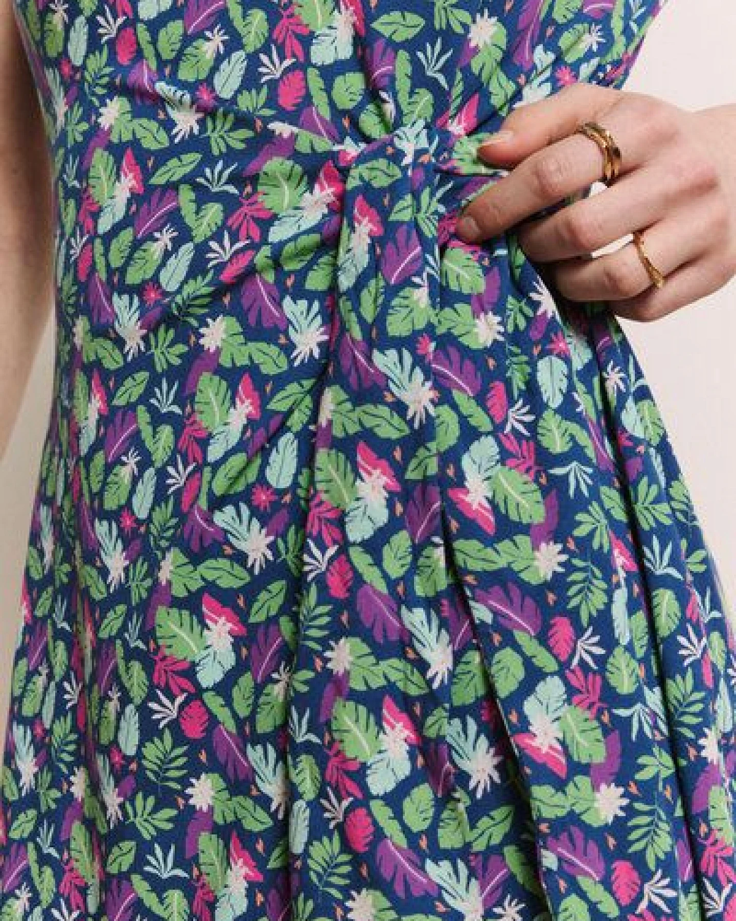 TRANQUILLO Jerseykleid Oliviaa aus EcoVero Viskose (1040004) – Ansicht 3