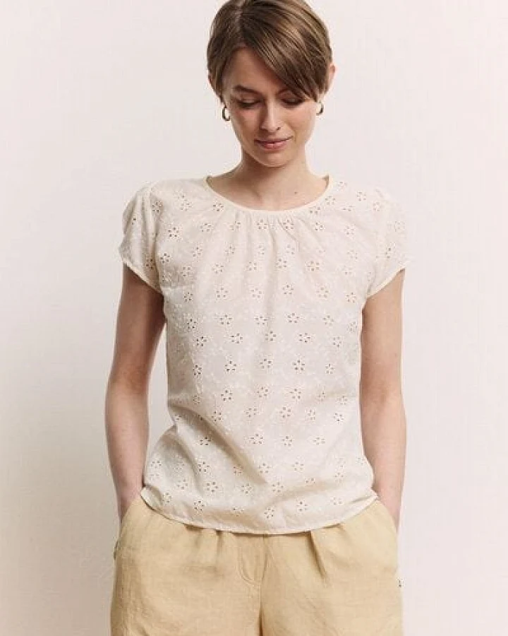TRANQUILLO Bluse Elinaa aus Bio-Baumwolle GOTS (1180005)