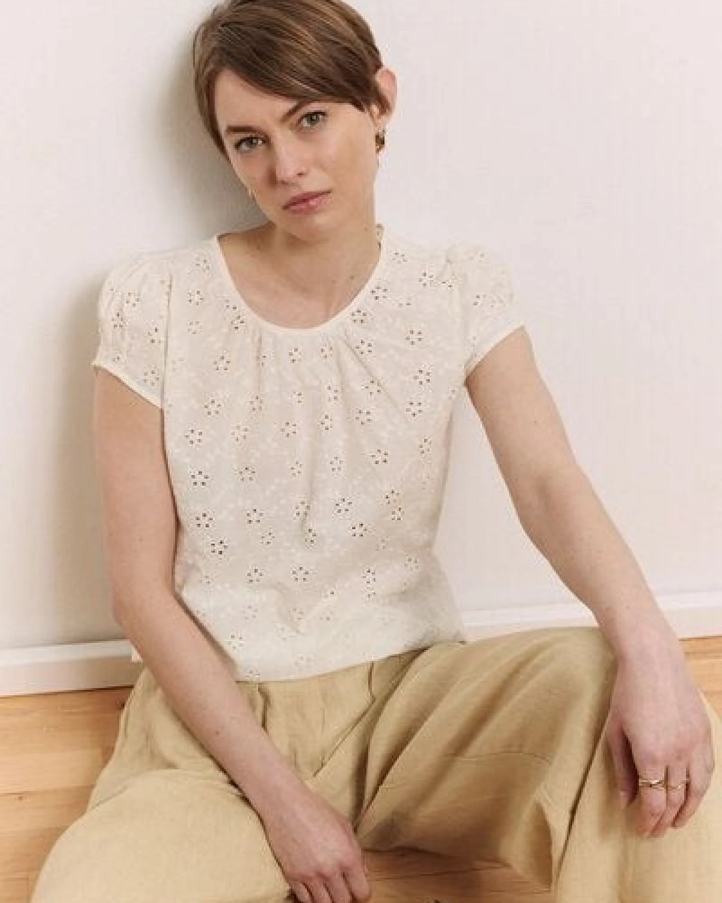 TRANQUILLO Bluse Elinaa aus Bio-Baumwolle GOTS (1180005) – Ansicht 4