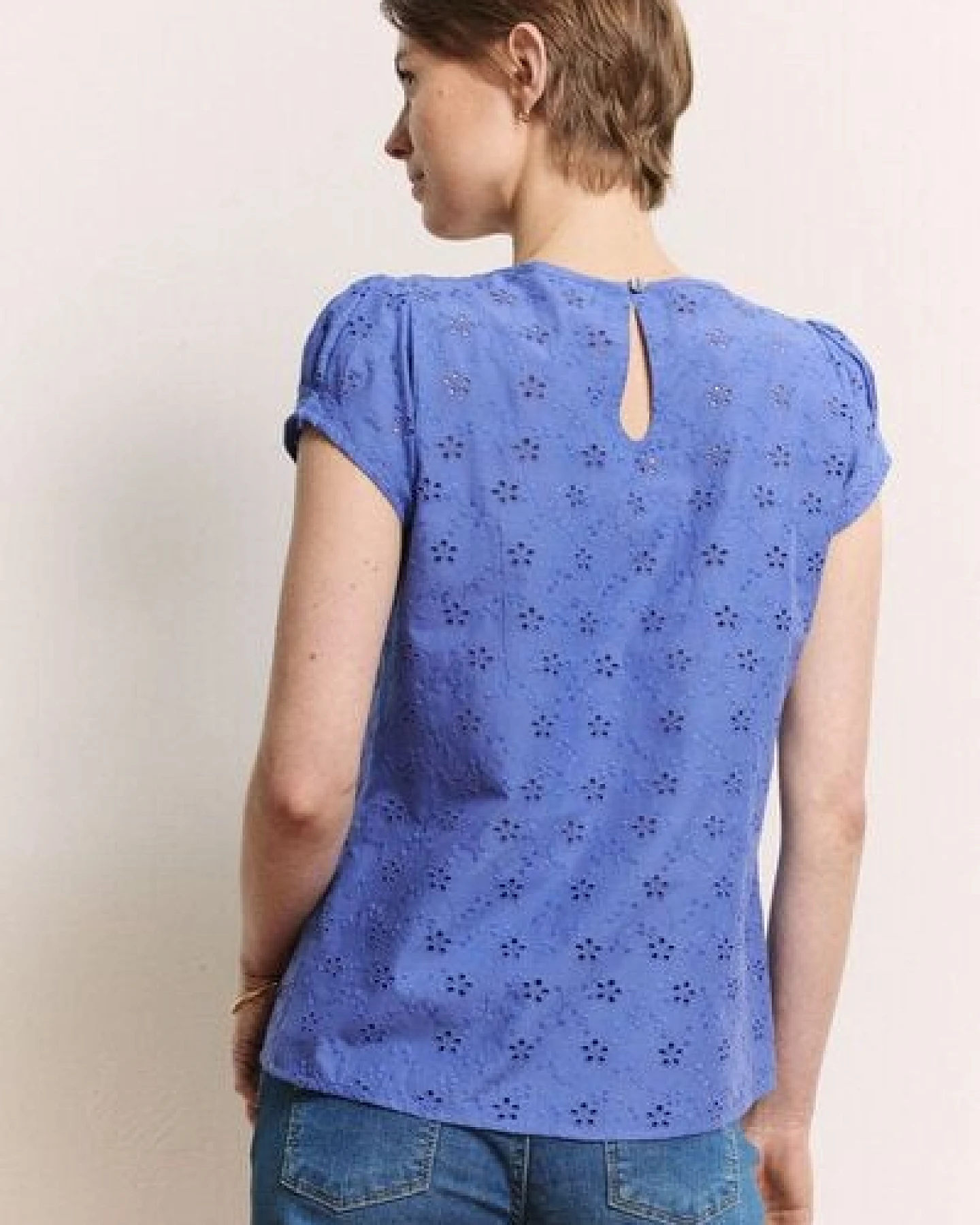 TRANQUILLO Bluse Elinaa aus Bio-Baumwolle GOTS (1180005) – Ansicht 2