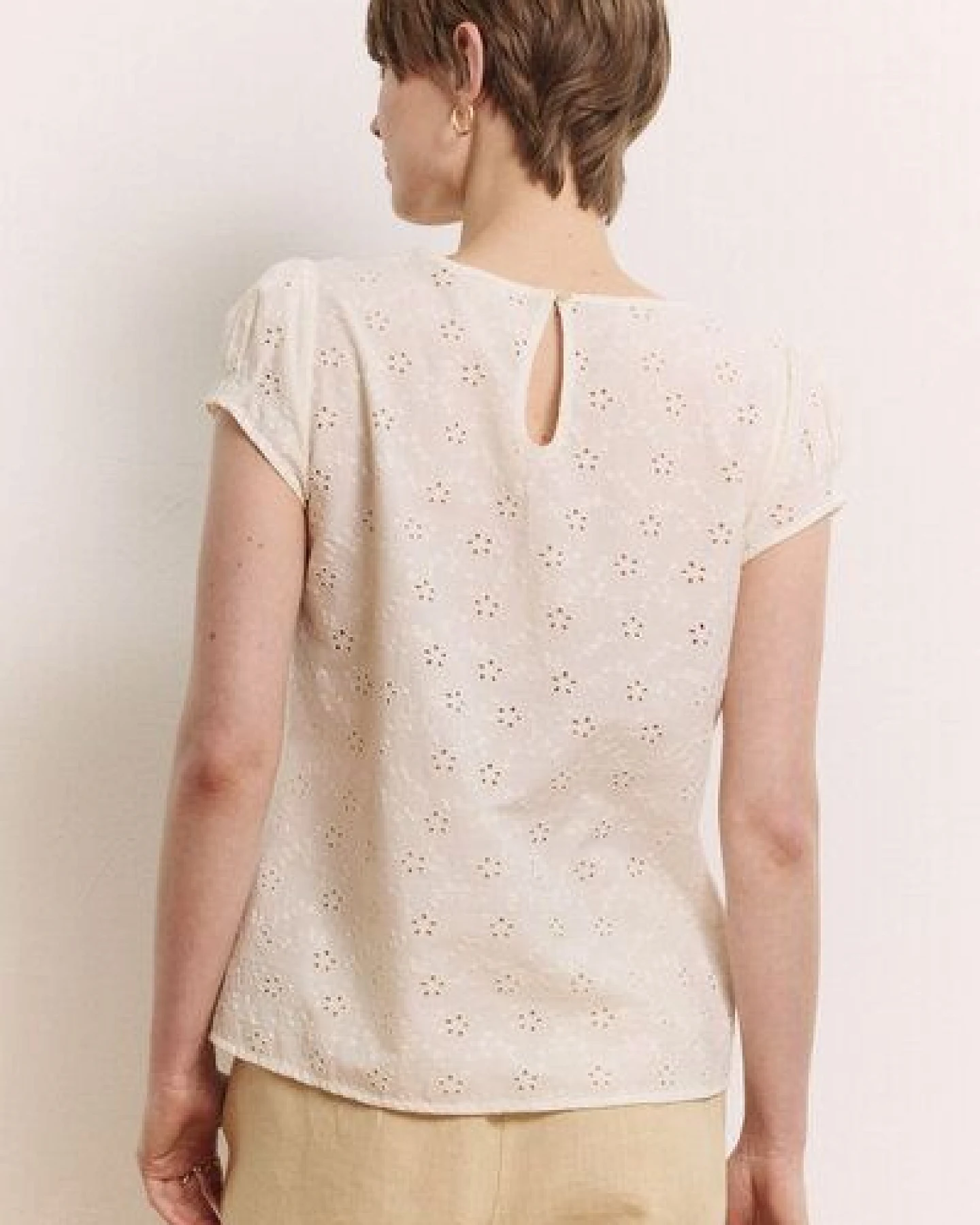 TRANQUILLO Bluse Elinaa aus Bio-Baumwolle GOTS (1180005) – Ansicht 2