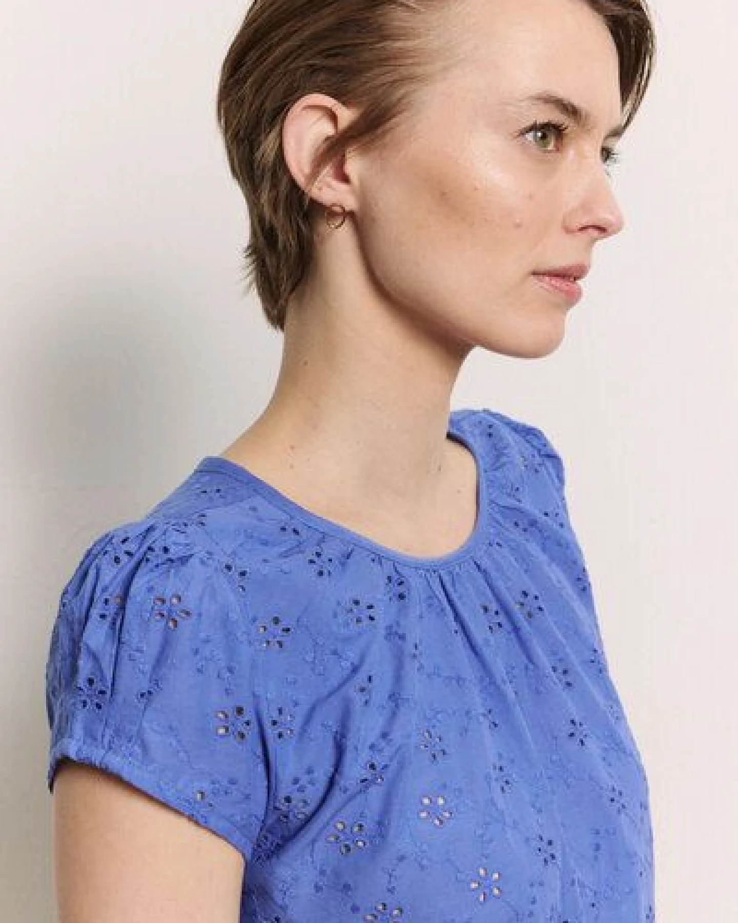 TRANQUILLO Bluse Elinaa aus Bio-Baumwolle GOTS (1180005) – Ansicht 3