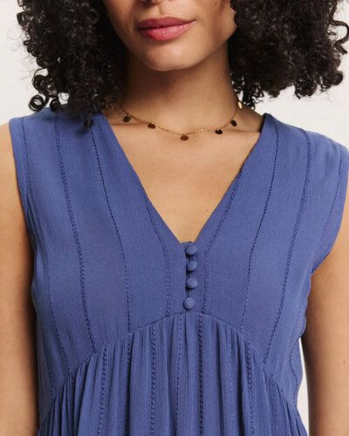 TRANQUILLO Tunika Elisaa aus Crinkle EcoVero Viskose (1130002) – Ansicht 3
