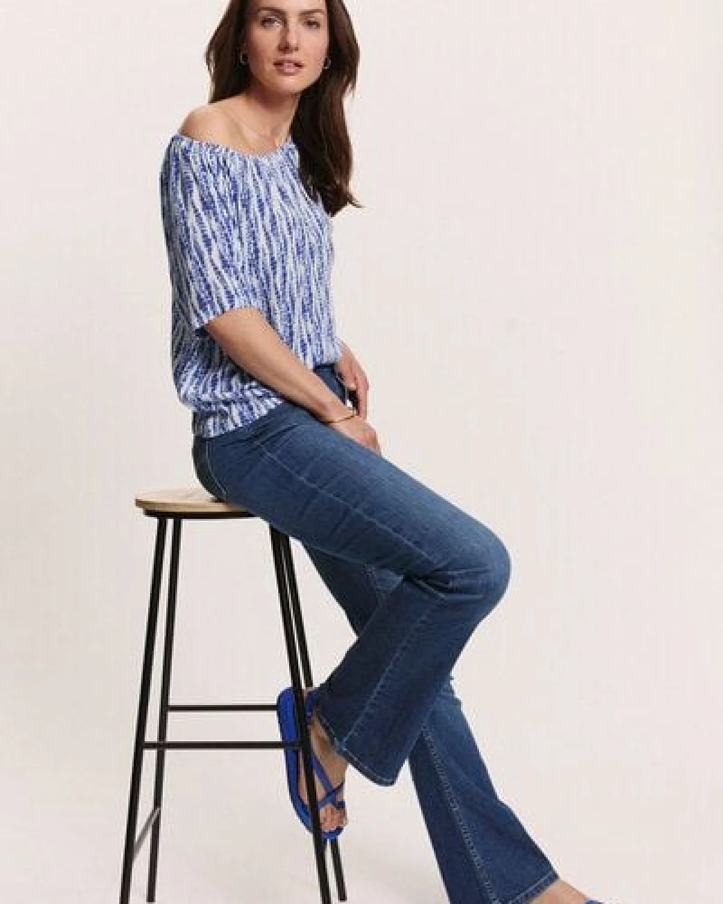 TRANQUILLO Bluse Ruuth aus EcoVero Viskose (1180010) – Ansicht 4