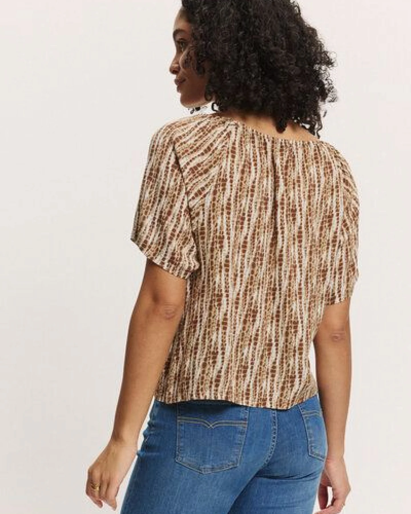 TRANQUILLO Bluse Ruuth aus EcoVero Viskose (1180010) – Ansicht 2