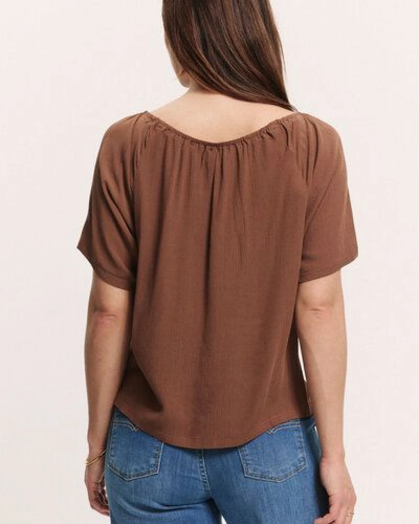 TRANQUILLO Bluse Ruuth aus EcoVero Viskose (1180010) – Ansicht 2