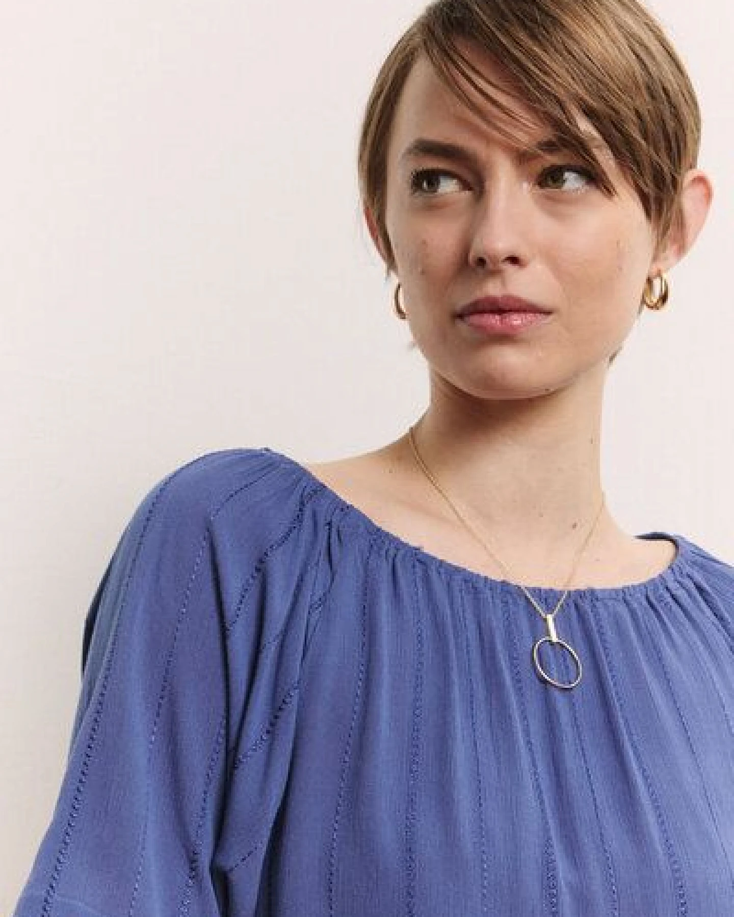 TRANQUILLO Bluse Ruuth aus EcoVero Viskose (1180010) – Ansicht 3