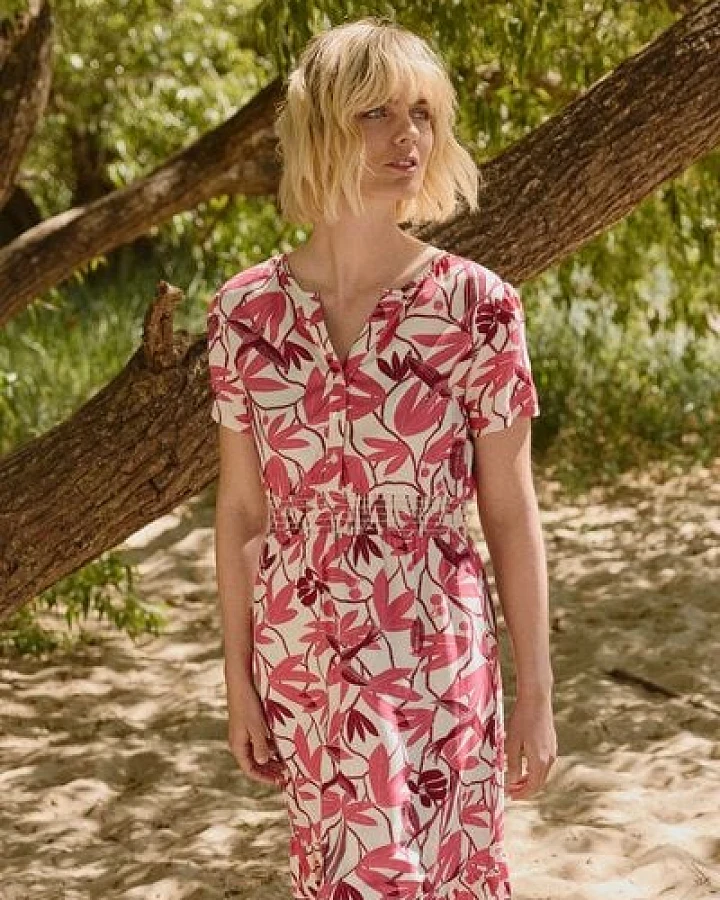 TRANQUILLO Kleid Idaa aus EcoVero Viskose (1140001)