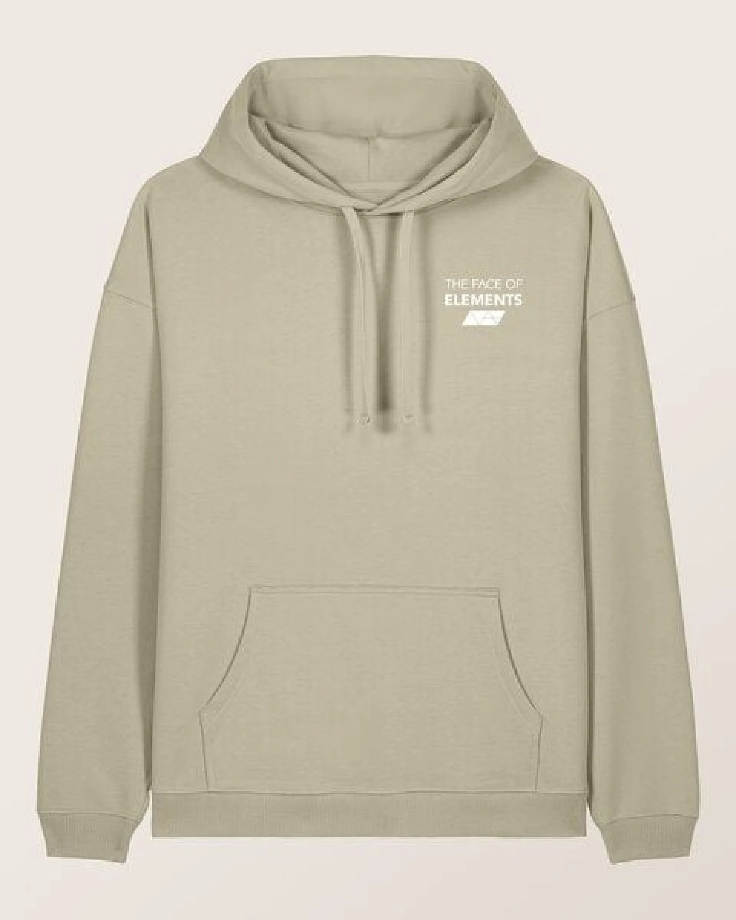 THE FACE OF ELEMENTS FLOW - RELAXED FIT HOODIE AUS 100% BIO-BAUMWOLLE – Ansicht 4