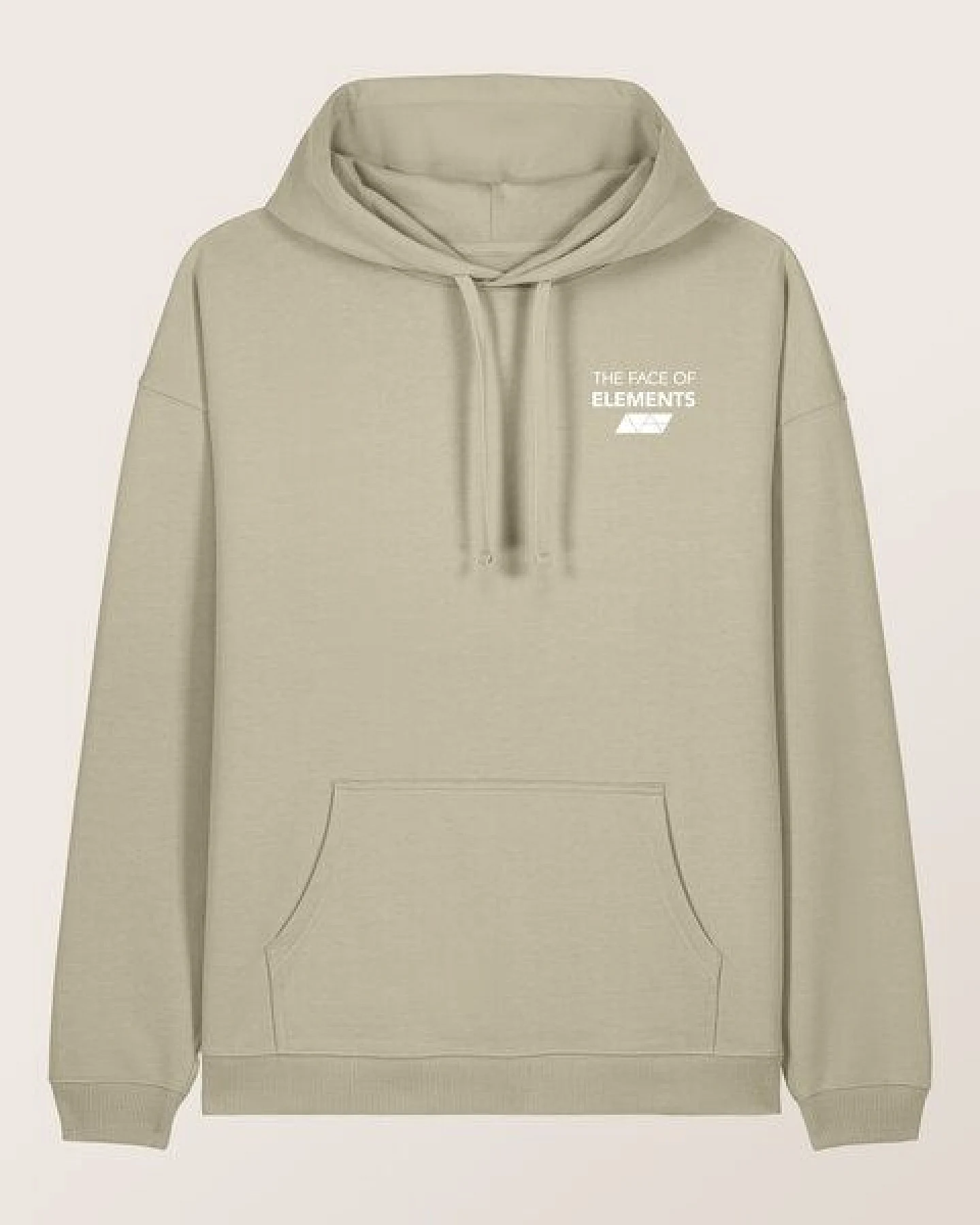 THE FACE OF ELEMENTS FLOW - RELAXED FIT HOODIE AUS 100% BIO-BAUMWOLLE – Ansicht 4