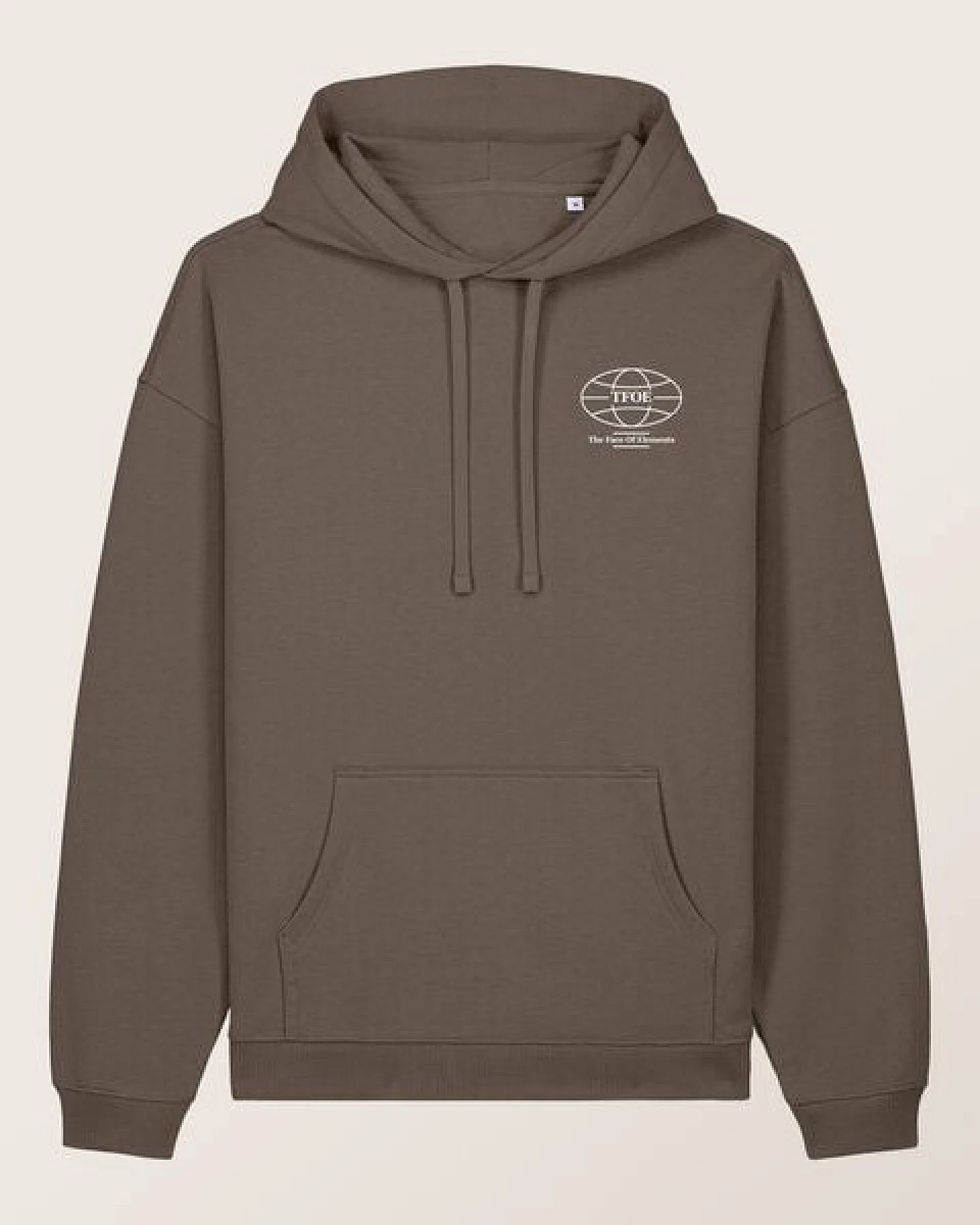 THE FACE OF ELEMENTS GLOBE - RELAXED FIT HOODIE AUS 100% BIO-BAUMWOLLE – Ansicht 4