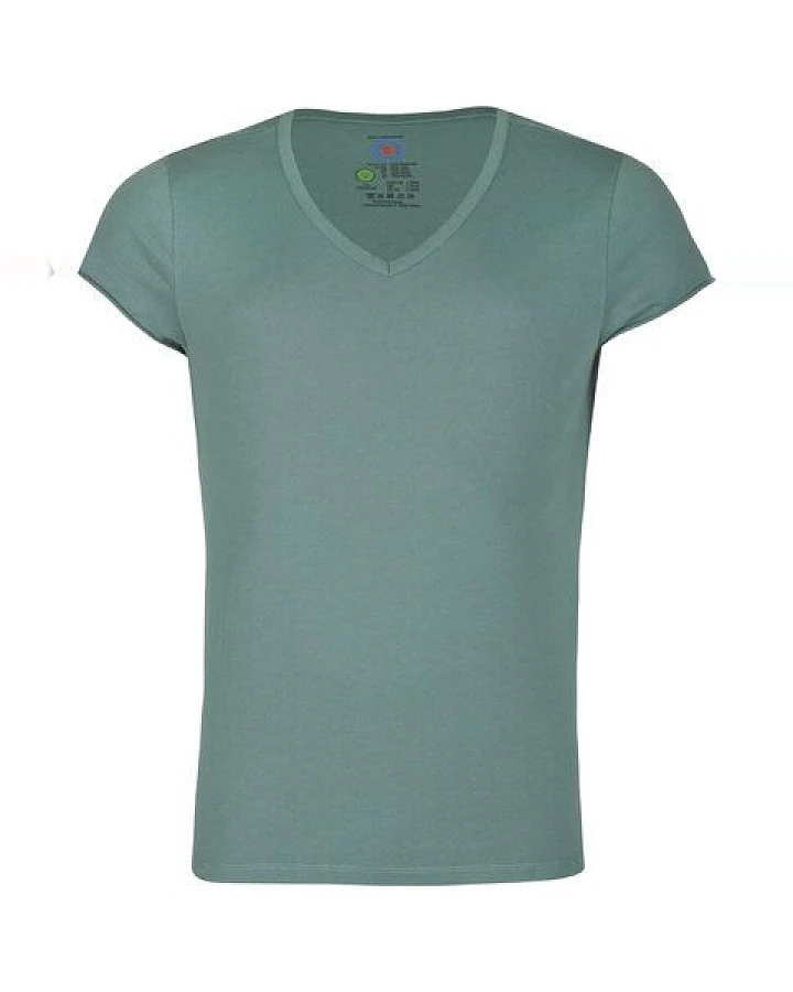 ROCKBODY Herren T-Shirt / Tommy / V-Ausschnitt / Bio-Baumwolle
